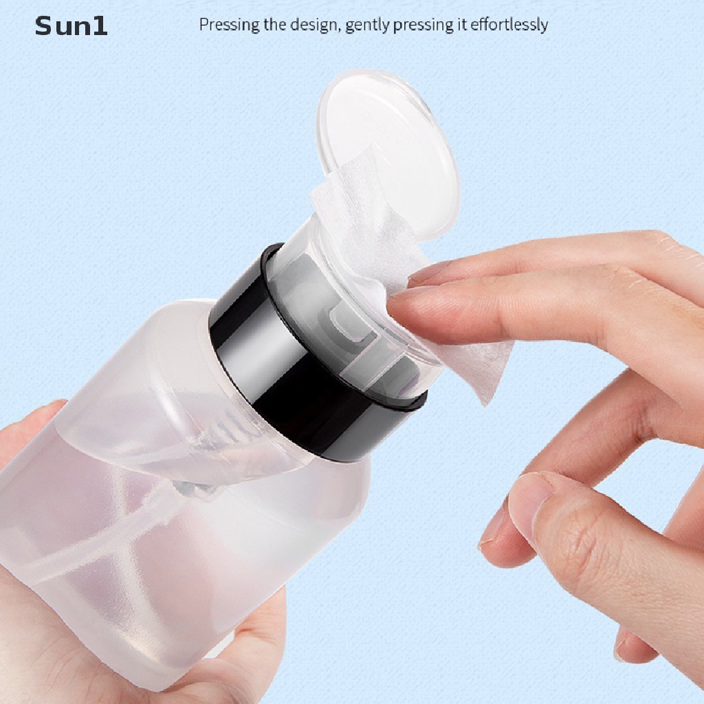 Lọ Đựng Dung Dịch Tẩy Sơn Móng Tay Dạng Nhấn Tiện Dụng