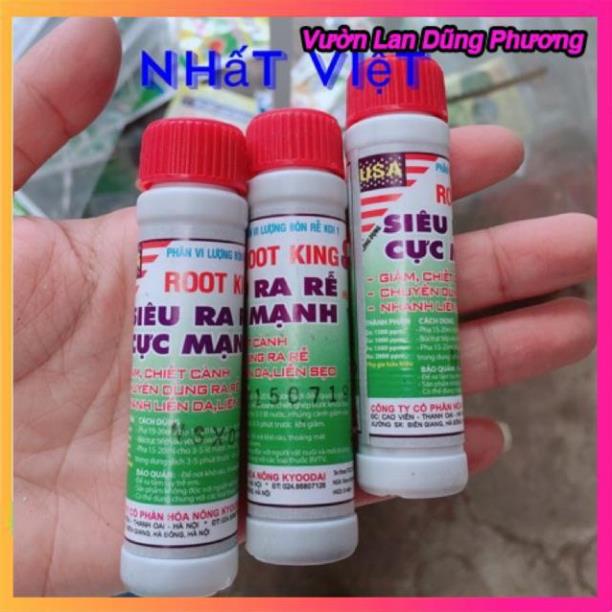 Siêu Kích thích ra rễ Root King lọ 20ml hàng đẹp, chuyên giâm chiêt cành, phân phối chuyên nghiệp VuonLanDungPhuong