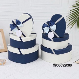 Hộp quà hình trái tim - hộp quà tặng valentine, tặng người yêu, 8/3