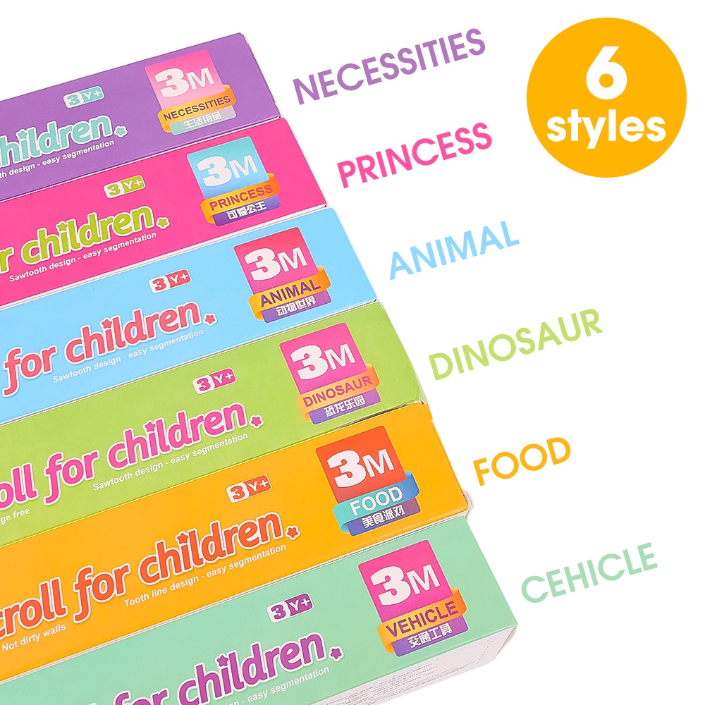 Cuộn Giấy Tô Màu Đồ Chơi Giáo Dục Cho Bé 30 * 300cm