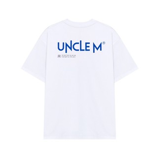 Áo thun oversize Uncle M cotton nam nữ có thêu tay BASIC TEE