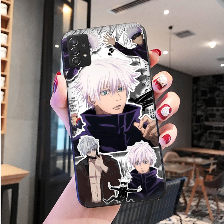 Ốp Điện Thoại Mềm Hình Jujutsu Kaisen Gojo Satoru K Cho Samsung Galaxy A50 A50S A30S A11 A12 4G A21S A22 4G A22 5G A31
