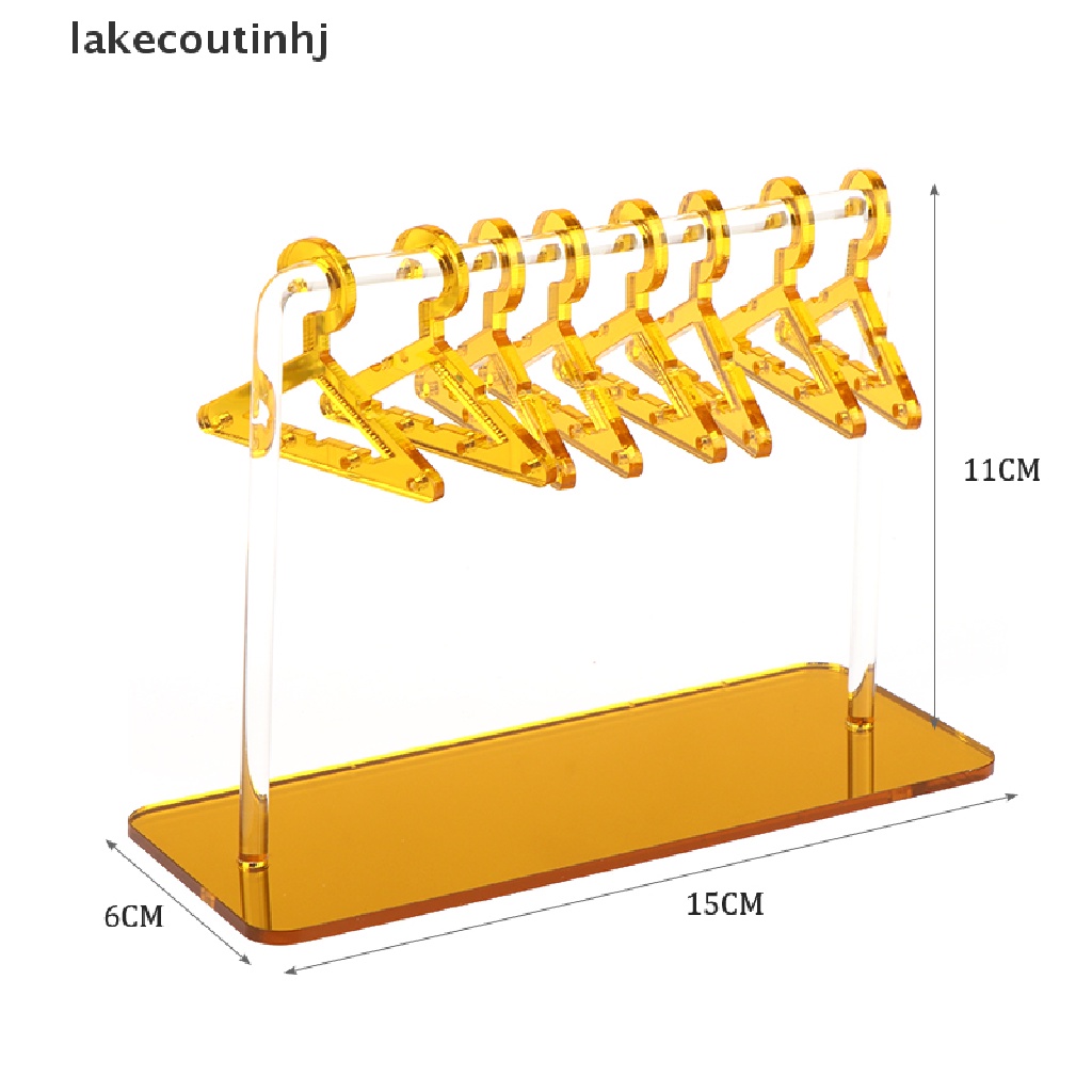 Lakecou Móc Treo Bông Tai / Áo Khoác Bằng Acrylic Cá Tính Sáng Tạo