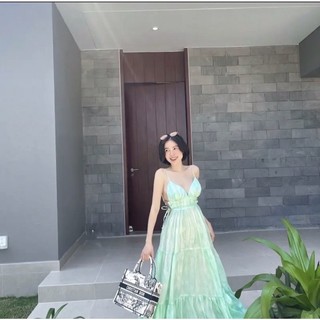 Váy Đầm Maxi Đi Biển Hở Lưng