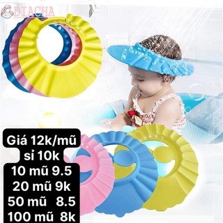 Mũ tắm chắn nước gội đầu cho bé
