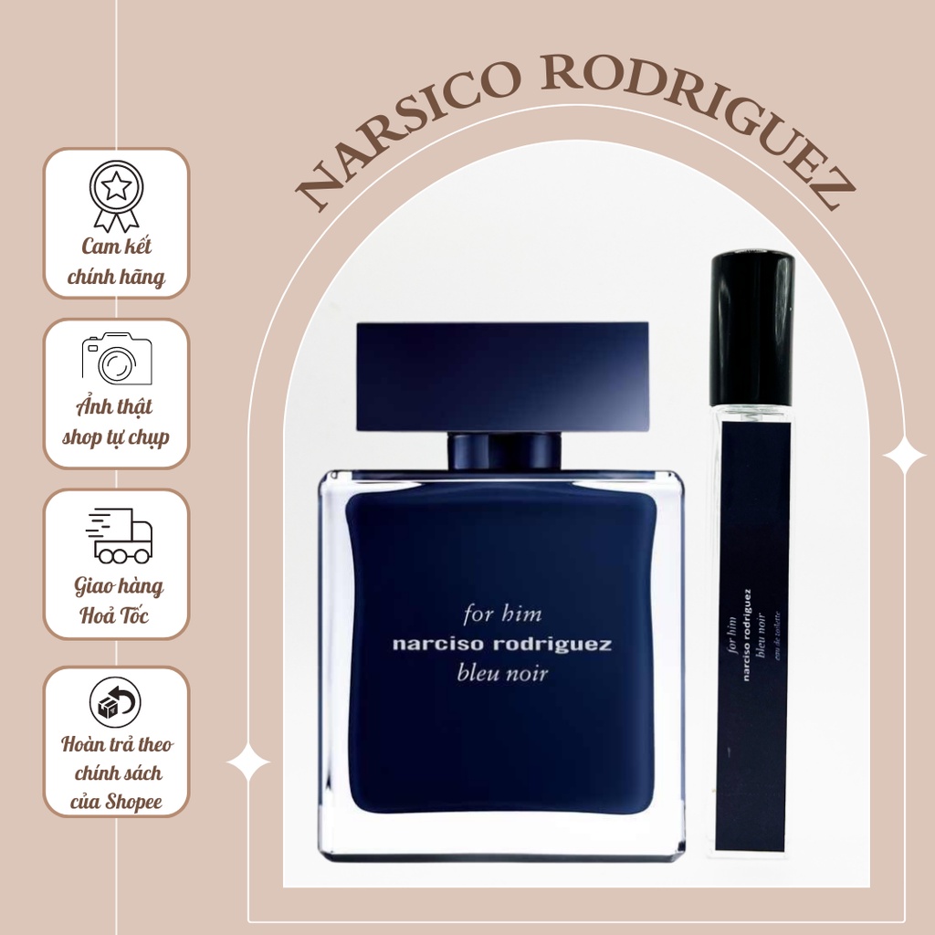 Nước hoa chiết Nam Narciso Rodriguez Bleu Noir for Him EDT