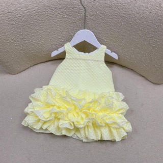 Váy viền xanh bèo Ano Baby House