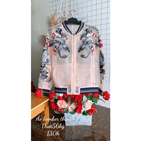 Áo khoác dáng bomber kiểu