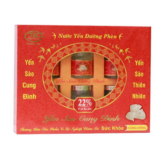 Thùng 13 hộp yến sào cung đình - 1 hộp 6 lọ x 70ml