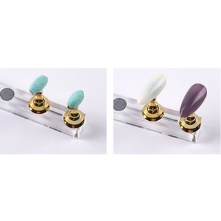 Đế nam châm gắn móng giả (Hộp) đế 5 con cờ làm móng học nail