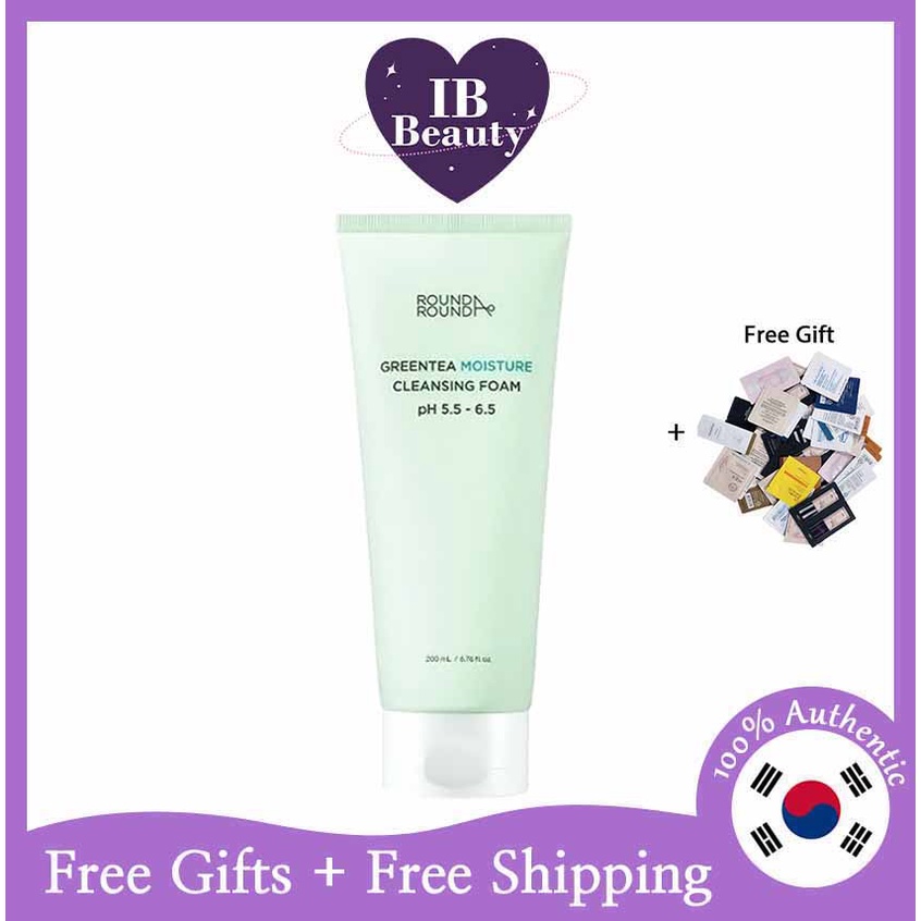 Sữa Rửa Mặt Dưỡng Ẩm Greentea 200Ml