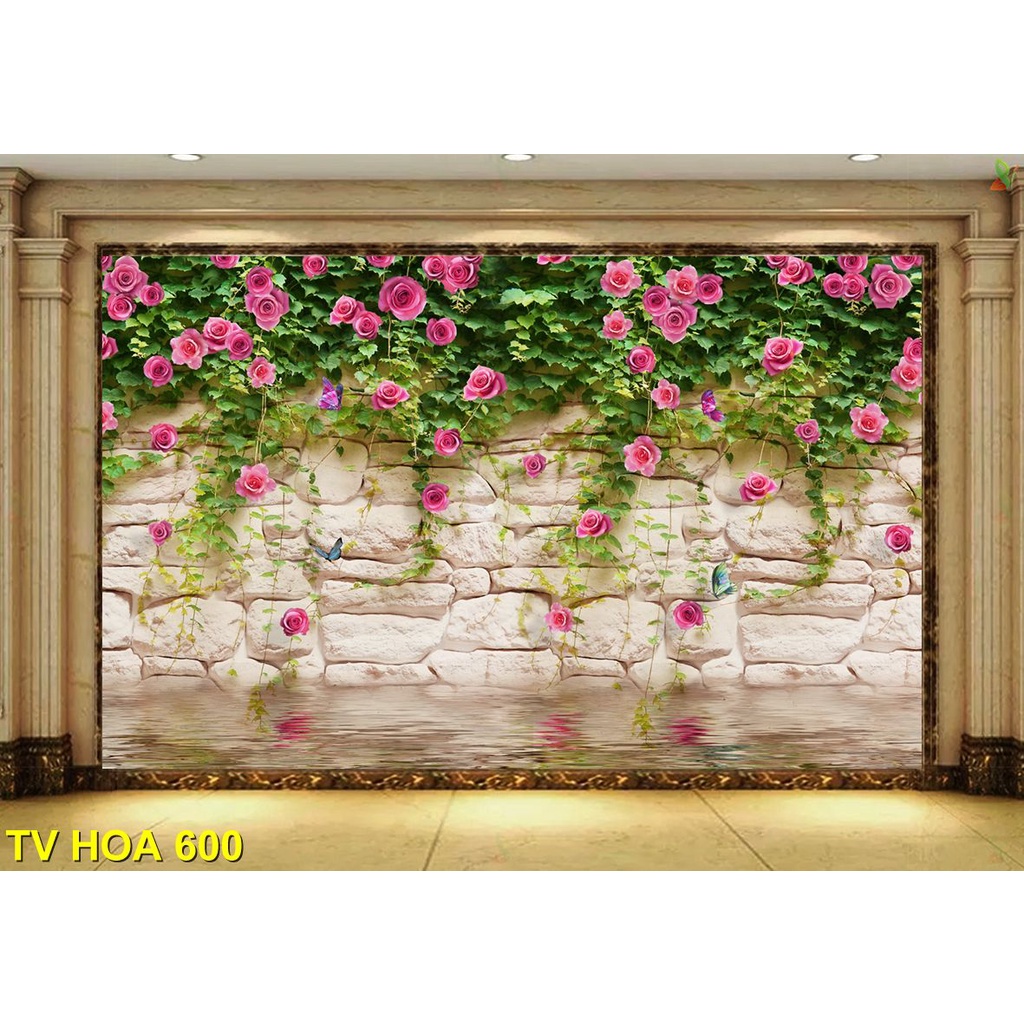 Tranh hoa 3D, Tranh hoa sen, Những bông hoa rực rỡ từ lâu đã mang đến cho các nghệ sĩ nguồn cảm hứng,
