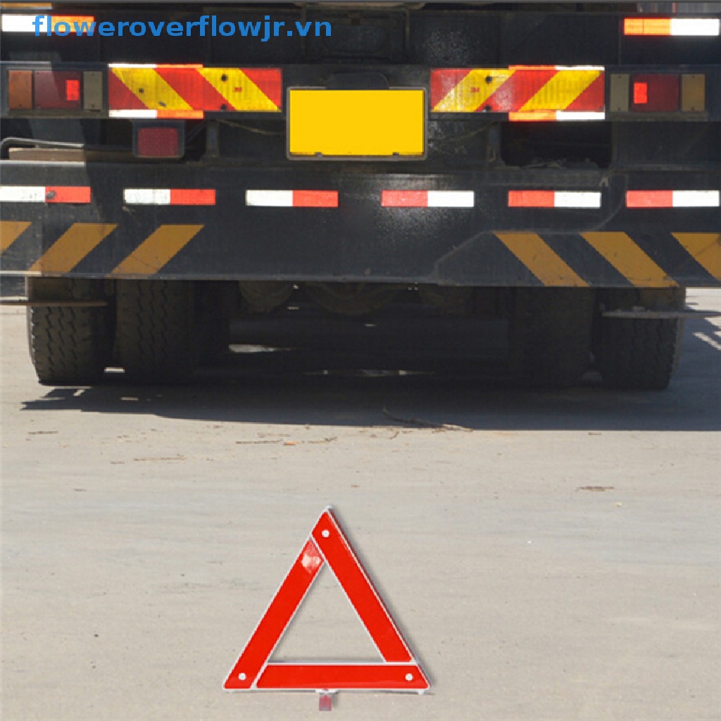 Fjr Biển Cảnh Báo Khẩn Cấp Hình Tam Giác Phản Quang Có Thể Gập Lại Phích Cắm EU Cho Xe Hơi