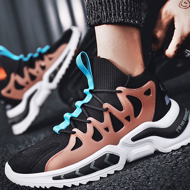 GUDETUOne Giày Thể Thao Chạy Bộ Nhẹ Nhàng Đế Mềm Cho Nam