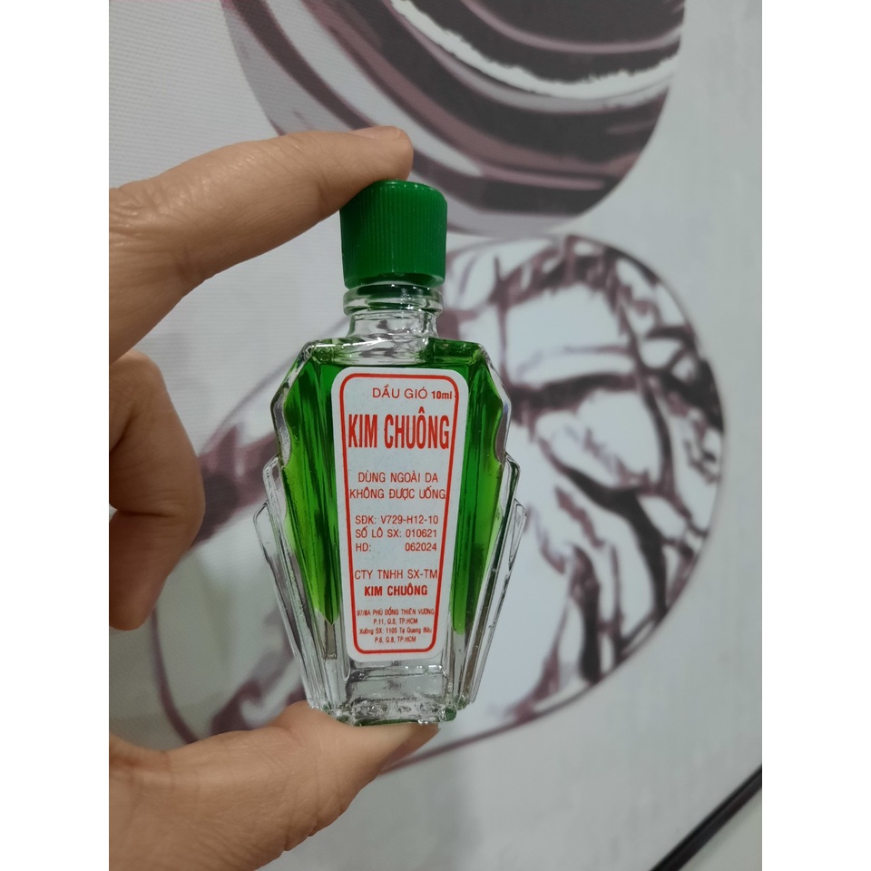 Dầu gió kim chuông 7ml, 10ml