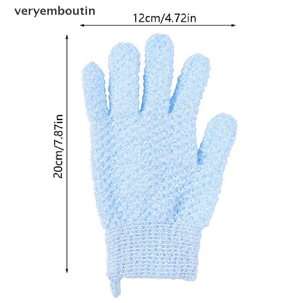 1 Đôi Găng tay đi tắm Năm Ngón Tiện Lợi