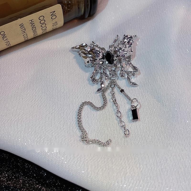 Ghim Cài Áo Hình Bướm Tua Rua Phong Cách Hàn Quốc Cá Tính