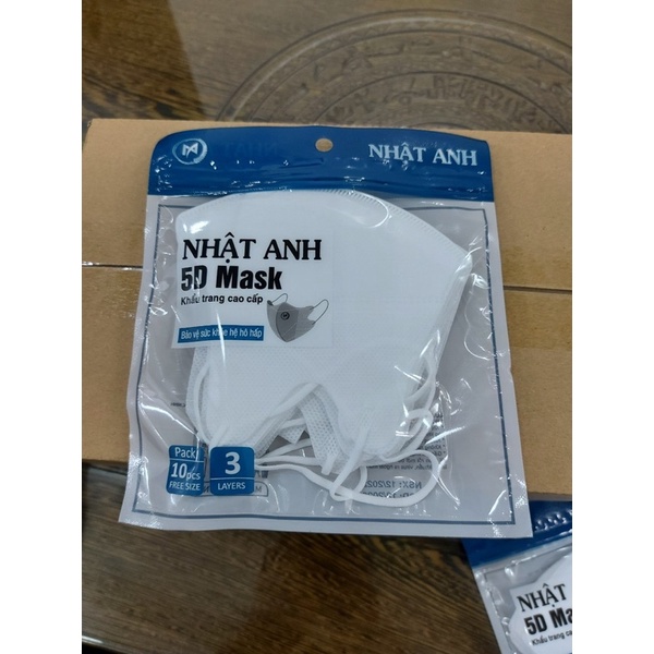 Khẩu trang y tế kháng khuẩn 5D mark