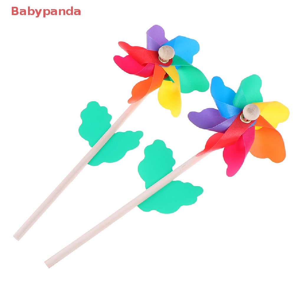 Chong Chóng Gió 7 Lá Nhiều Màu Sắc Trang Trí Tiệc Cho Bé