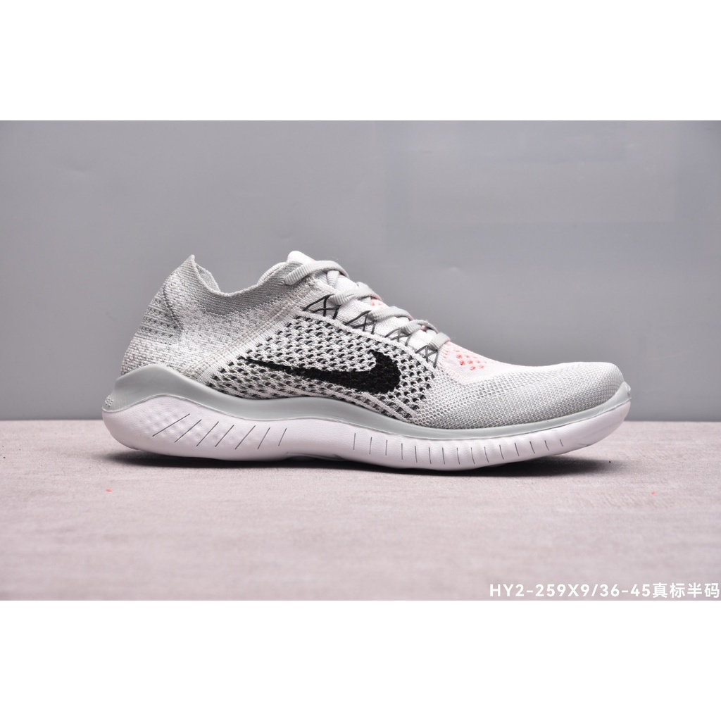 Giày Thể Thao Nike5368 Free Flyknit 5.0 Màu Xám 2c Thời Trang Dành Cho Nam Và Nữ