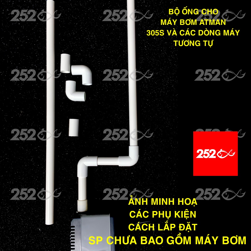 Bộ Ống Nối Máy Bơm Atman 305s Và Các Dòng Máy Khác