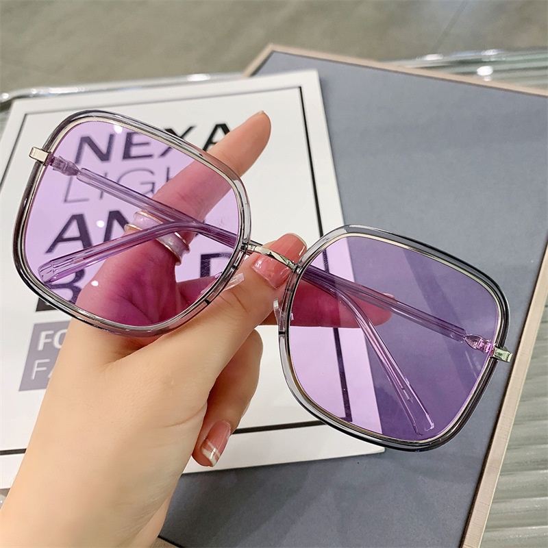 Kính Mát Gọng Kim Loại Thời Trang Cho Nam / Nữ