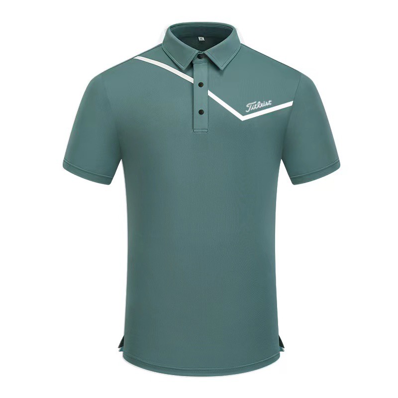 Áo golf nam Titleist cộc tay 2023 - Áo golf nam mẫu mới nhất
