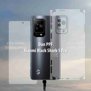 Tấm dán Xiaomi Black Shark 5 Pro dán PPF mặt trước/dán mặt sau/dán màn hình/dán mặt lưng Full viền chuẩn