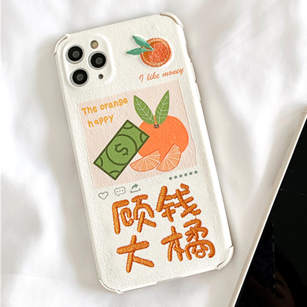 Ốp điện thoại TPU LENOVO chống rơi thêu hình hoa hướng dương thích hợp cho iPhone 11 / 12