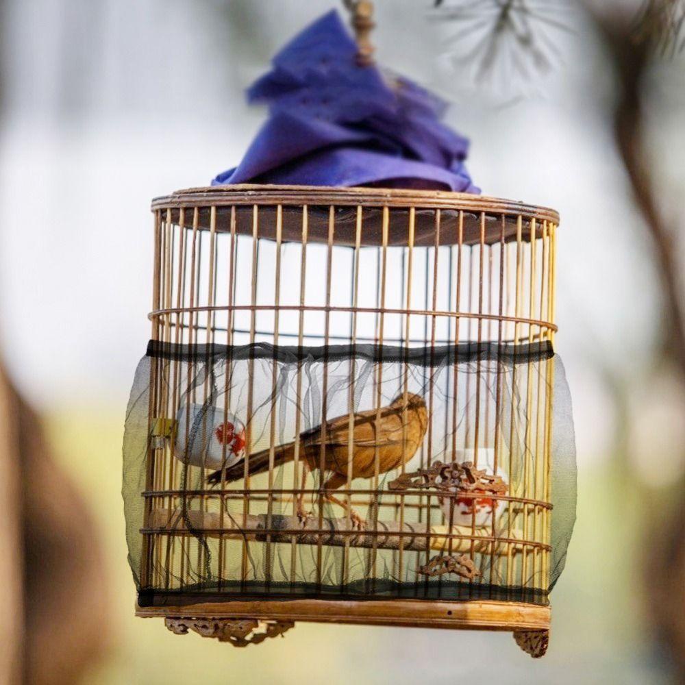 1 Lồng Chim Mềm Co Giãn Thoáng Khí Chống Bụi Nhiều Màu Sắc