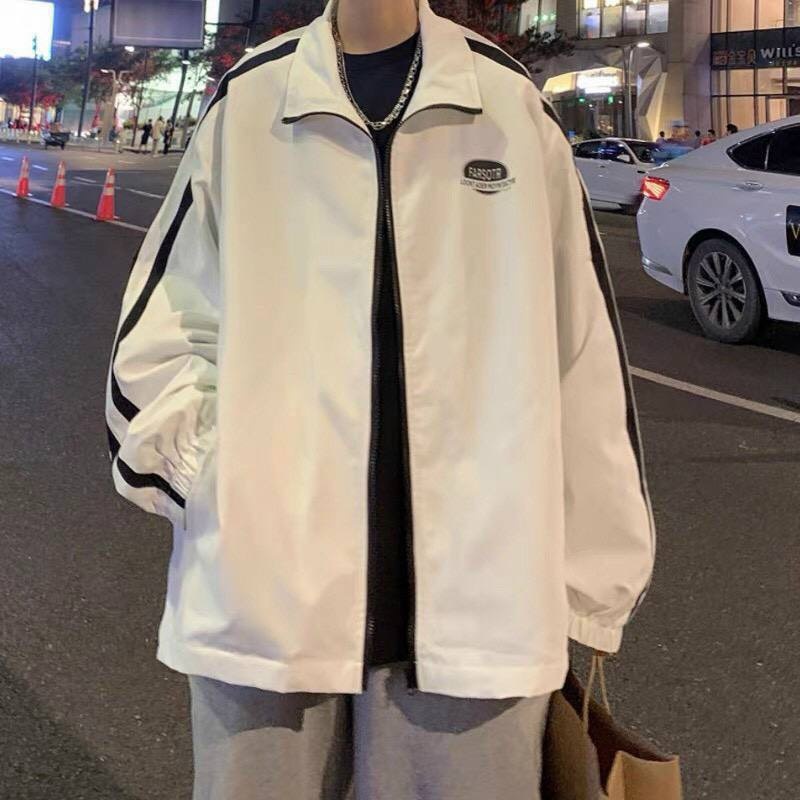 Áo Khoác Dù Nam Nữ Thời Trang Phối Sọc Siêu Xinh - CLITUS