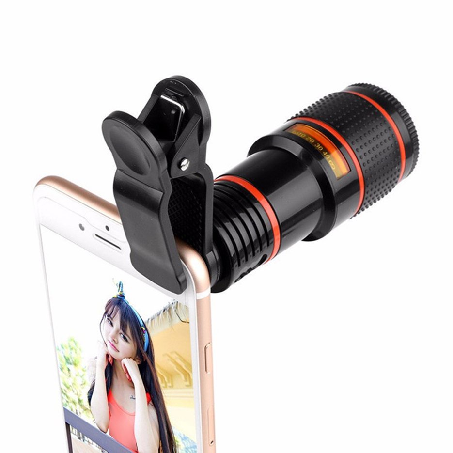 ✱BEST✱ 8,12,14 Times Mobile Phone Telephoto Lens Hd Camera Zoom External Phone Lens