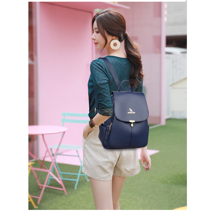 Ba Lô Da Mềm Thời Trang Cho Nữ