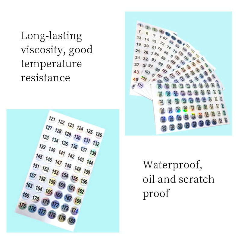 Bộ 3 Miếng Dán Móng Tay 180 Màu Sắc Thời Trang