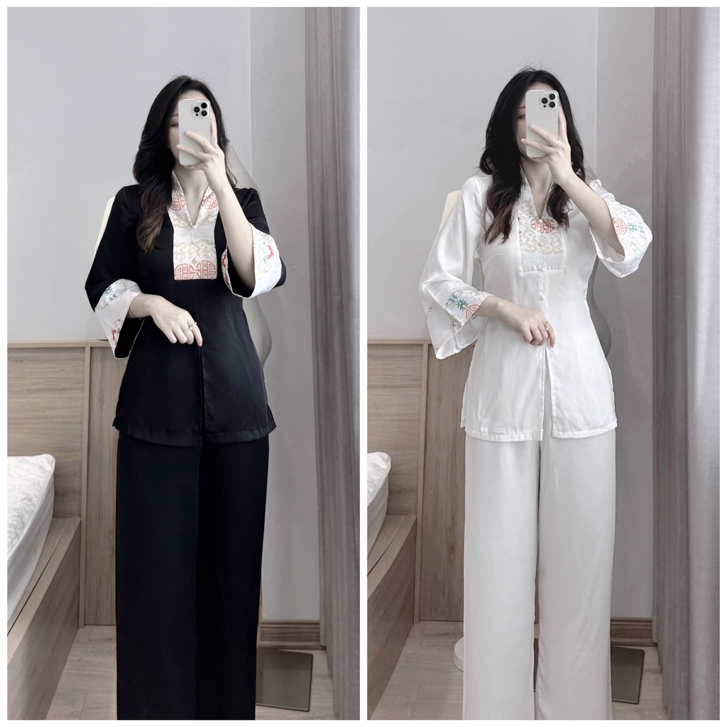 SET PHÁP PHỤC MIX GẤM CÚC NGỌC ☘️