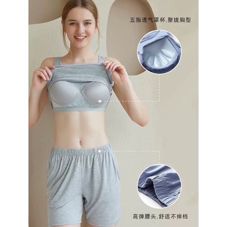 Áo Lót Nâng Ngực Cỡ Lớn Màu Trơn Thời Trang Mùa Hè Cho Nữ