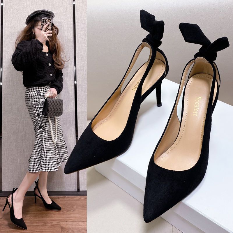 Giày Cao Gót Mũi Thỏ Thời Trang Quyến Rũ Cho Nữ VTTQ
