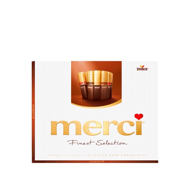 KẸO SOCOLA MERCI FINEST SELECTION 250G/ MERCI STORCK