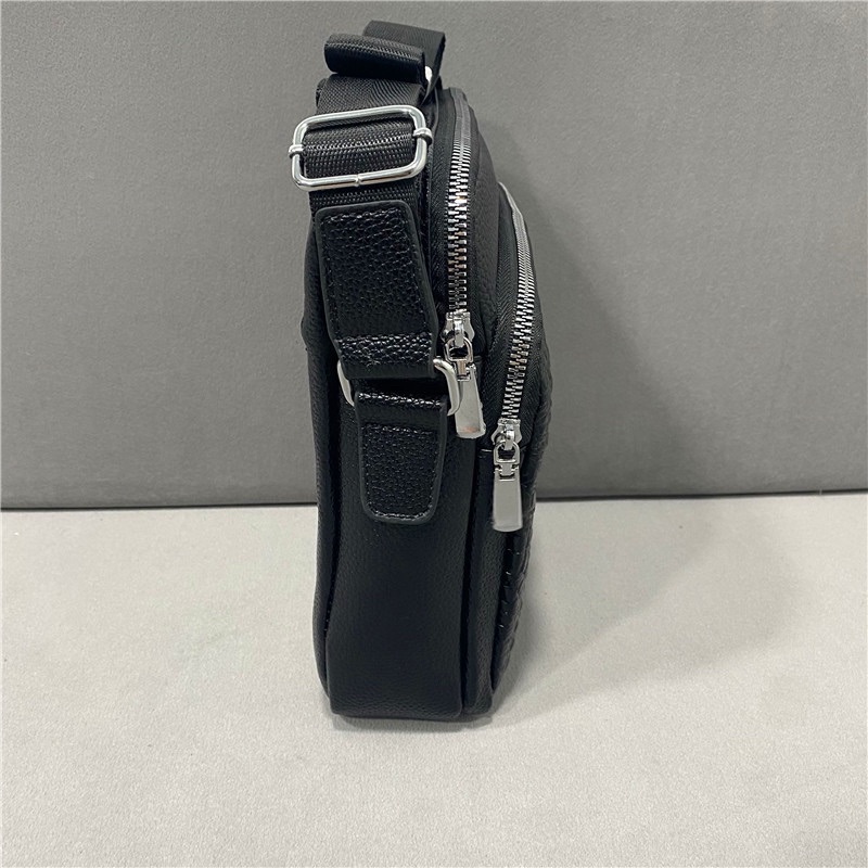 Túi đeo chéo nam chống nước dập vân cá sấu da pu cao cấp