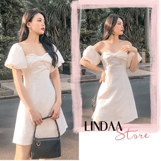 ĐẦM DỰ TIỆC CÚP NGỰC NƠ CLASSY H DRESS