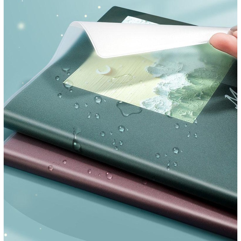 Sổ ghi chép dễ thương ghi chép A5 72 trang họa tiết dễ thương có bọc sổ chống ướt, chống bẩn