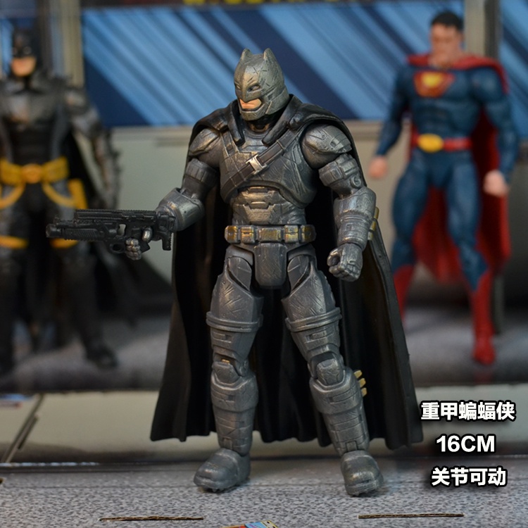 Mô Hình Nhân Vật Siêu Nhân Dc Batman vs Superman Justice League Forrest Gump Knight City