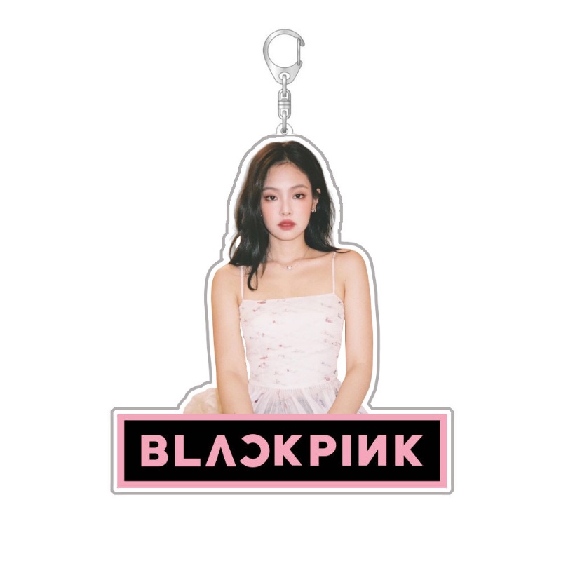 Móc Khóa Thời Trang Cho Fan Hâm Mộ Nhóm Nhạc BLACKPINK JISOO JENNIE Ros LISA