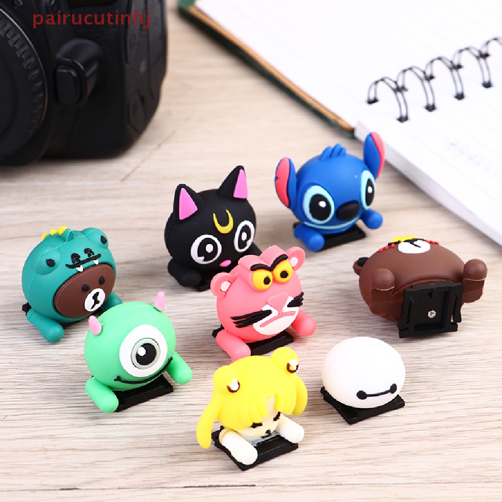 Cặp Vỏ Bọc Đèn Pin Máy Ảnh Hotshoe Hình Stitch / Thủy Thủ Mặt Trăng / Gấu Bông 3D