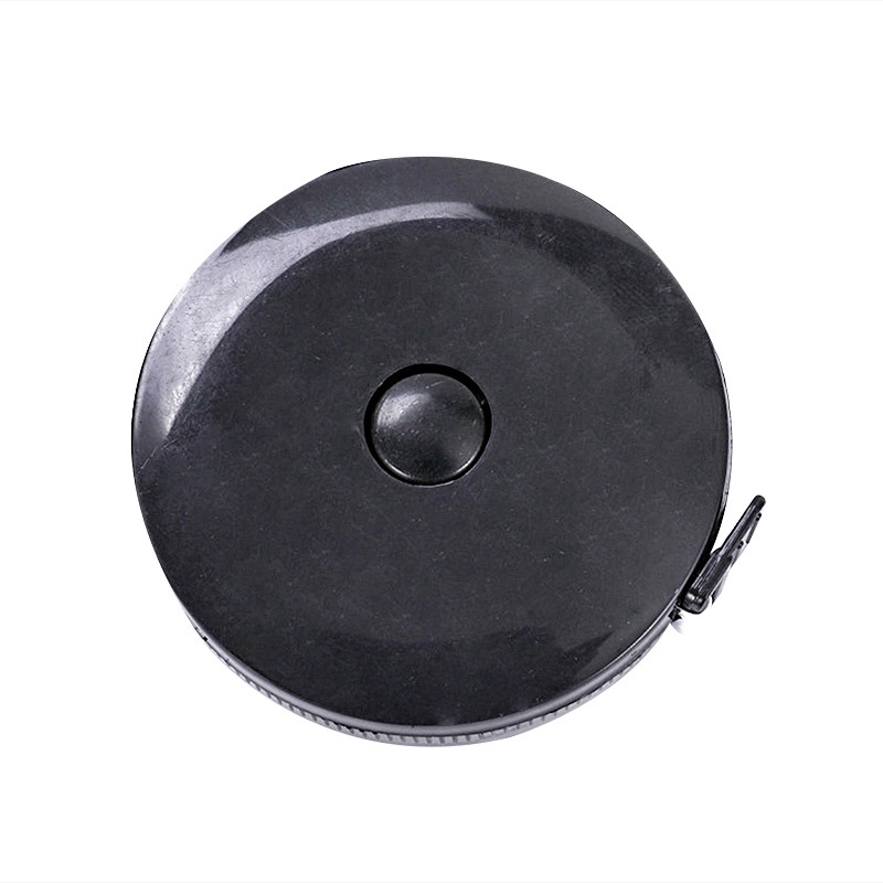 Thước Dây Bằng Nhựa Mềm Dài 1.5M Hình Tròn Màu Đen