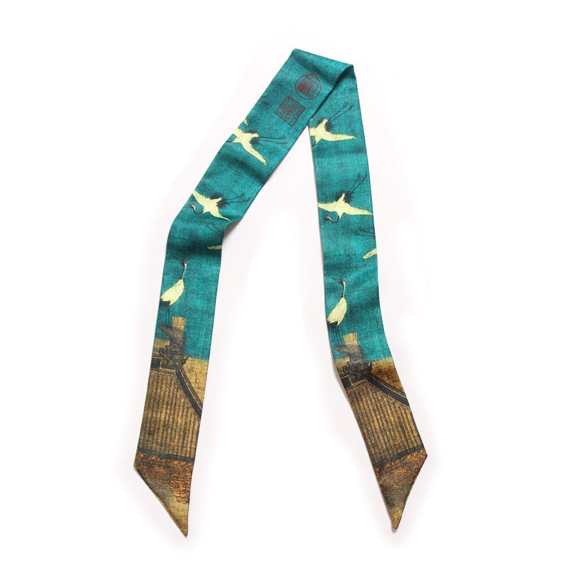 Khăn Choàng Cổ Dài In Họa Tiết Sang Trọng Thời Trang Cho Nữ