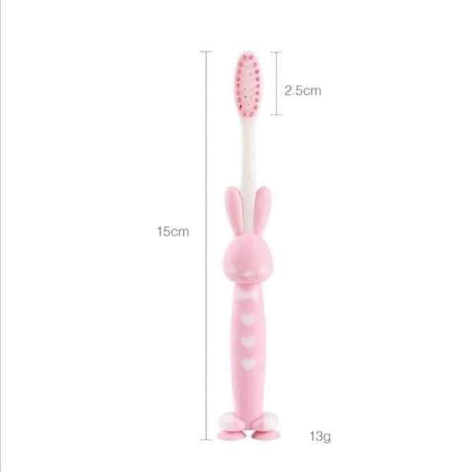 Bàn chải đánh răng cho bé yêu có nắp đậy siêu mềm cute