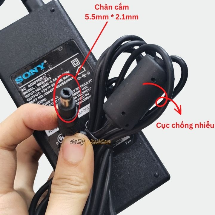 Adapter nguồn sony 12V 5A MPA-AC1 hàng zin xịn