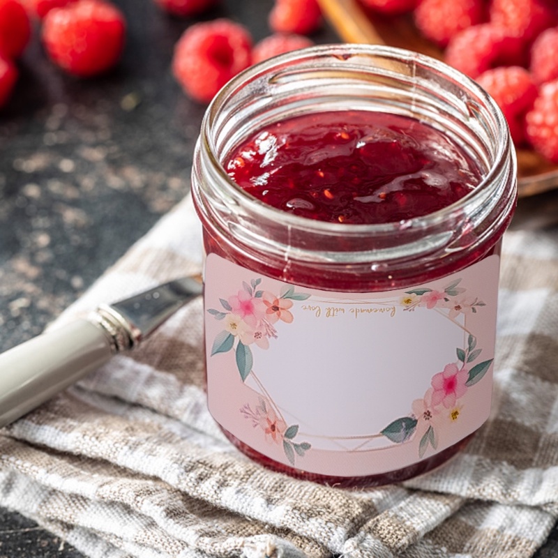 Cuộn 250 Nhãn Dán Ghi Tên Chai Lọ Thức Ăn Có Thể Xóa Được DIY Dành Cho Trường Học / Văn Phòng / Tiệc Sinh Nhật