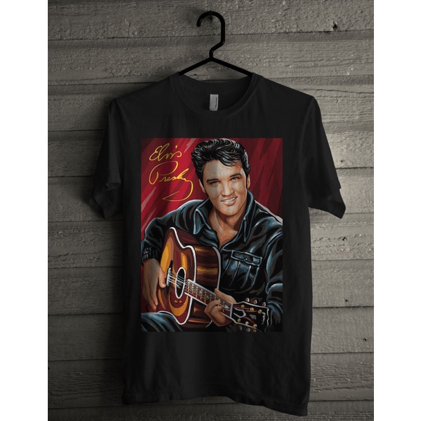 Áo thun Cotton 2023 in nhạc Elvis Presley